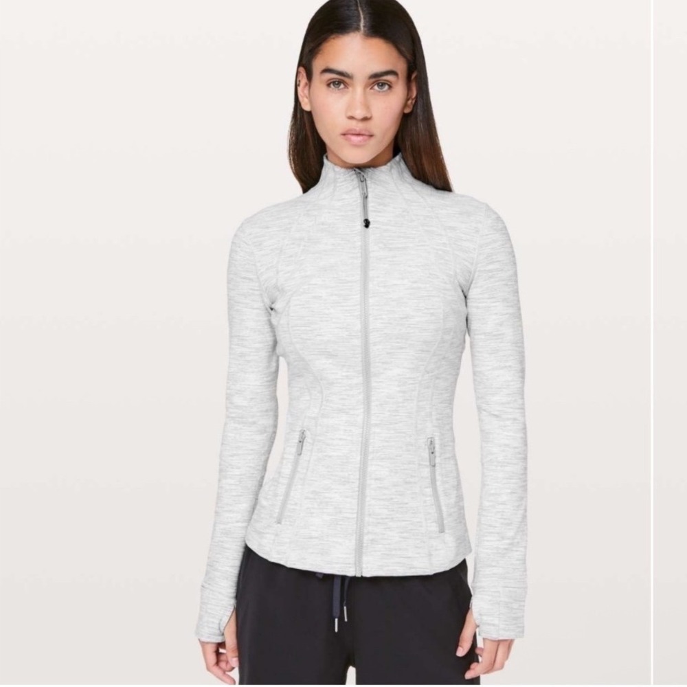 LULULEMON Define Jacket Wee Are From Space Nimbus Battleship Gray Size 4